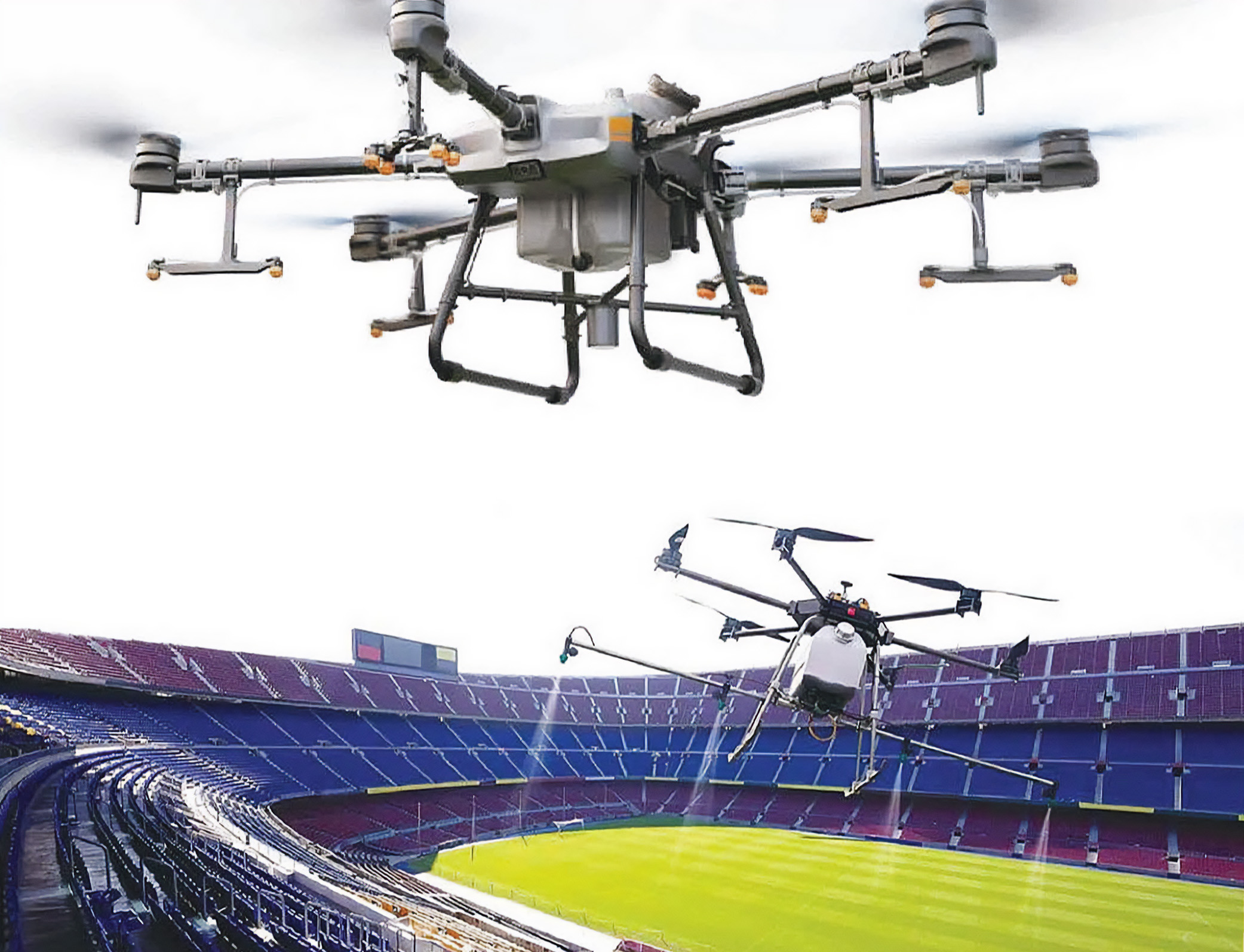 Stadium Cleaning drone uae (1)